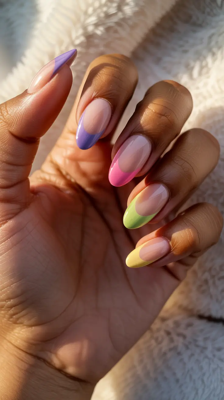 stunning spring almond nails 2026 Soft Curve Pastel Almonds for a Fresh Spring Mood