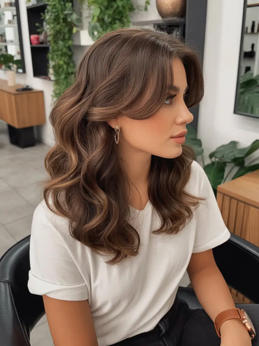 trending spring haircuts 2026 Long wavy haircut