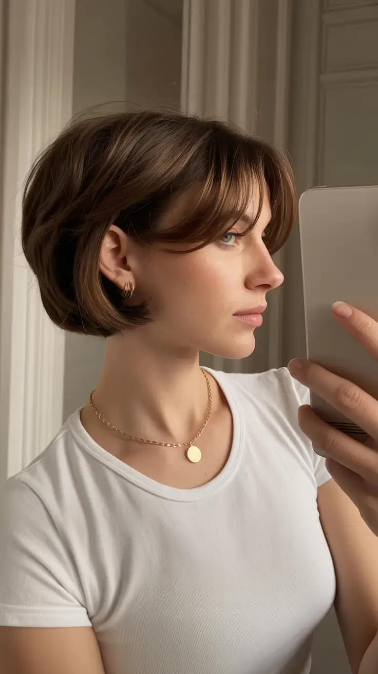 trending spring haircuts 2026 Short sculpted bob