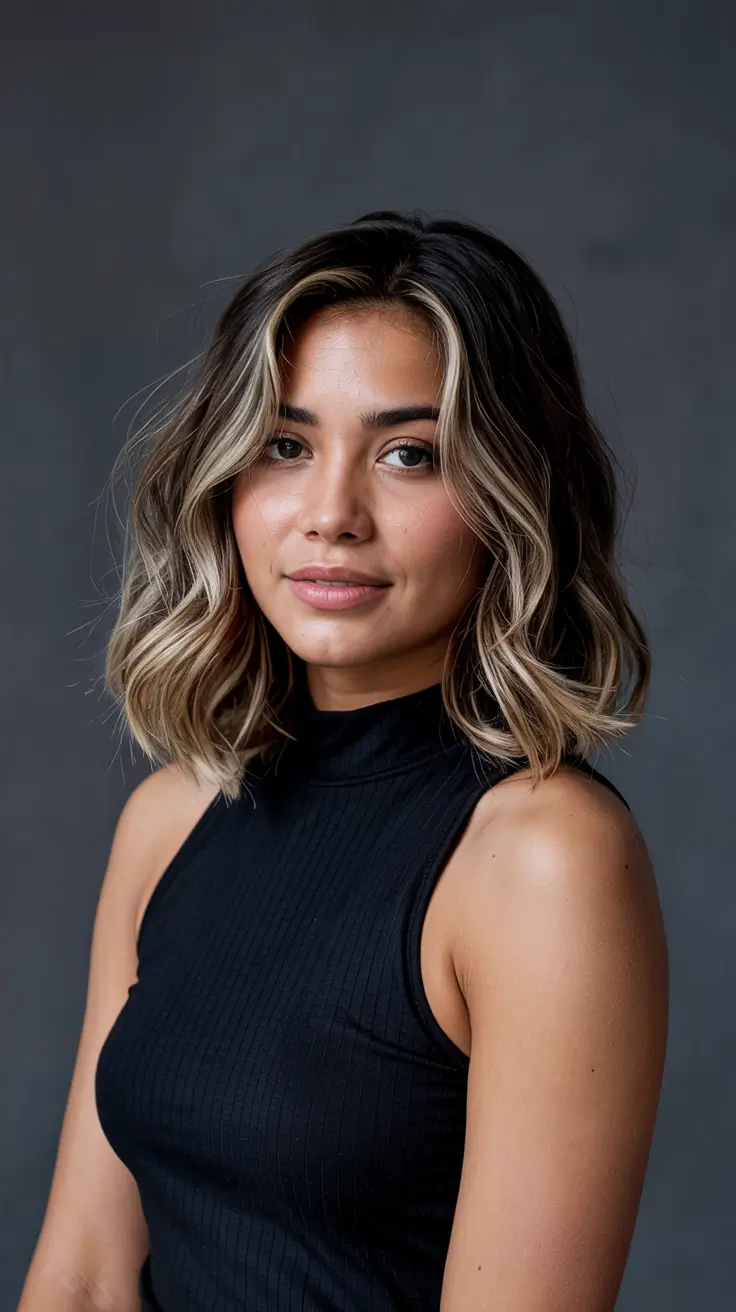 trendy spring hair color light skin 2026 Bright Contour Blonde for a Sculpted Spring Frame