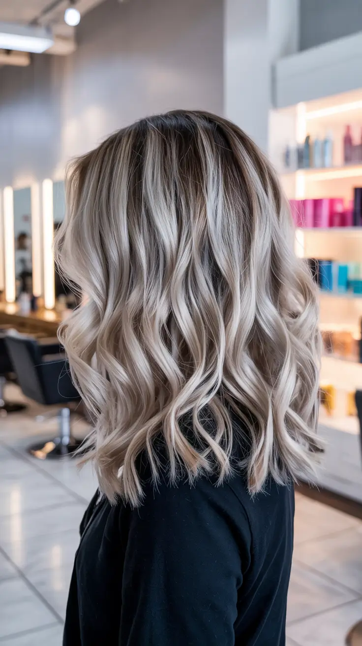 trendy spring hair color light skin 2026 Icy Cream Blonde With Soft Luminous Depth