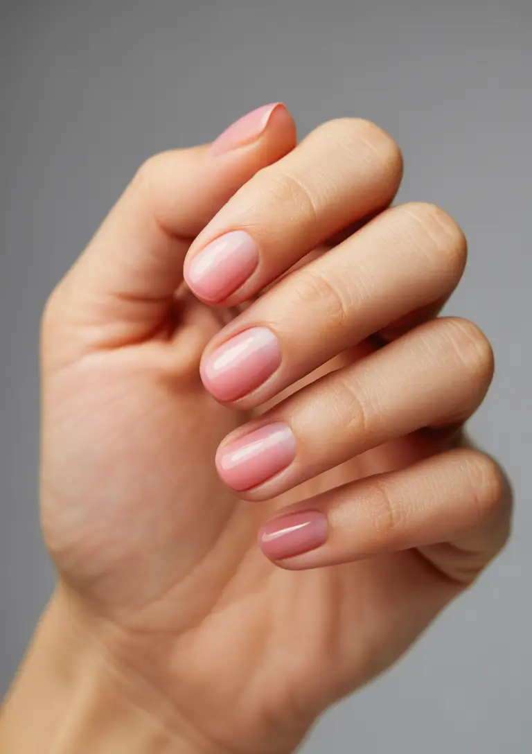 unique spring nail design 2026 Soft Glow Pink For A Fresh Spring Mood
