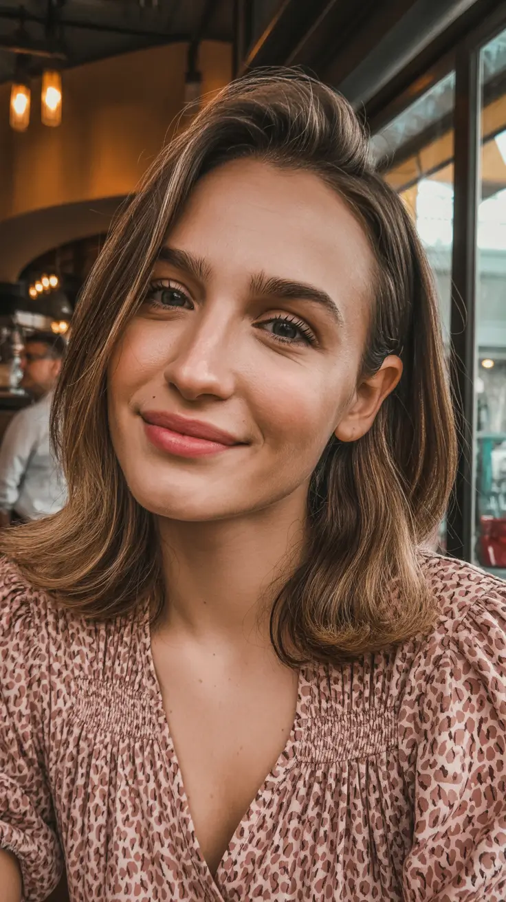 vibrant spring hair color ideas 2026 to look younger Soft Mocha Melt for Natural Younger Looking Warmth