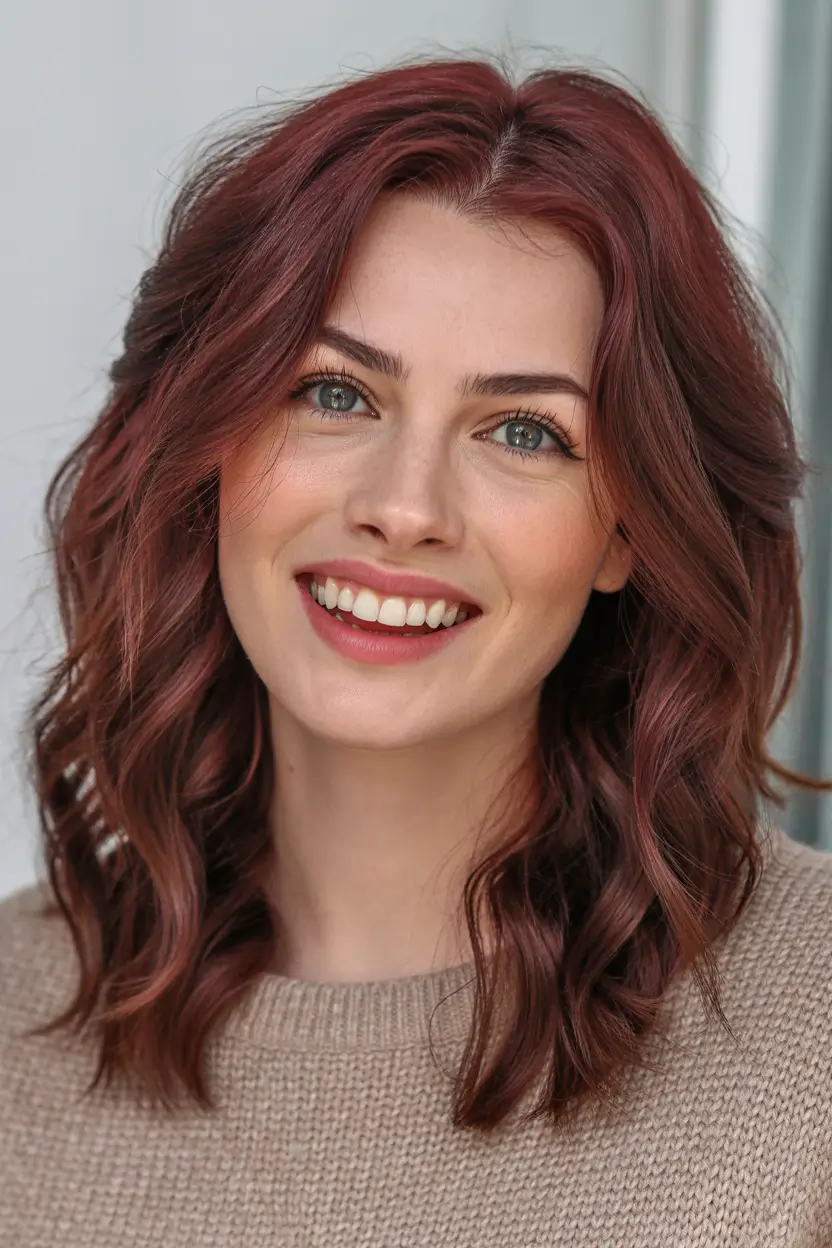 vibrant spring hair color ideas 2026 to look younger Rich Auburn Layers for Luminous Spring Revival