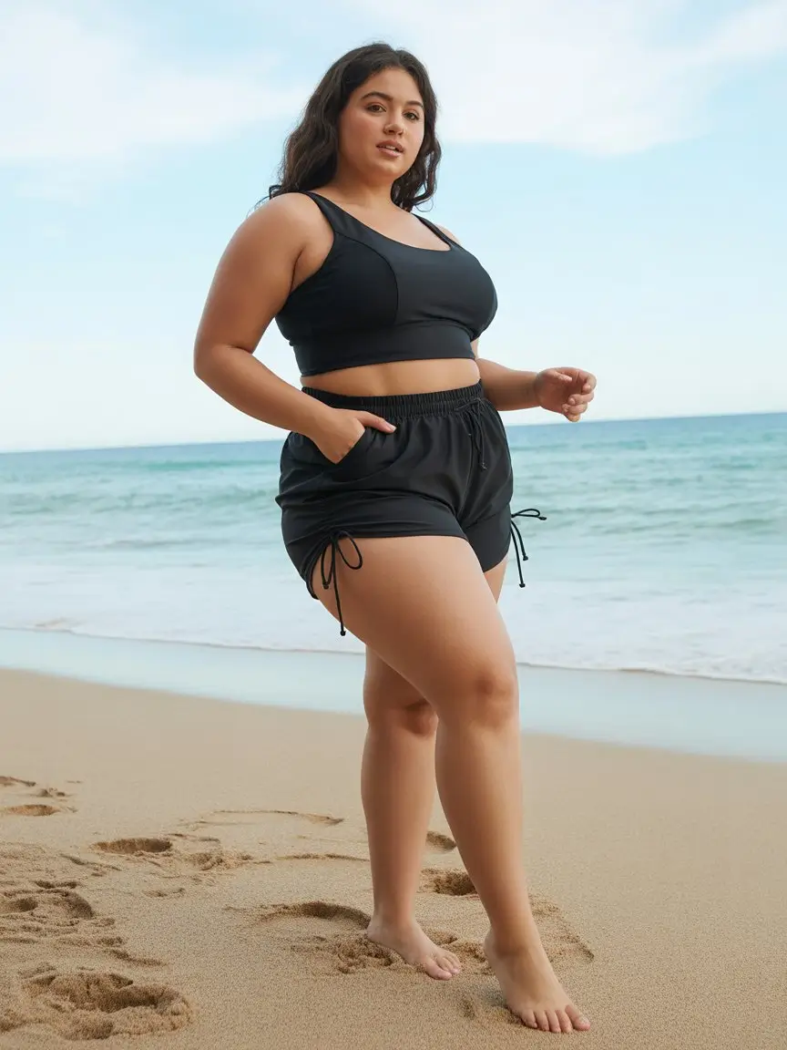 plus size swimsuit Summer 2026 sporty minimalism that fits real life