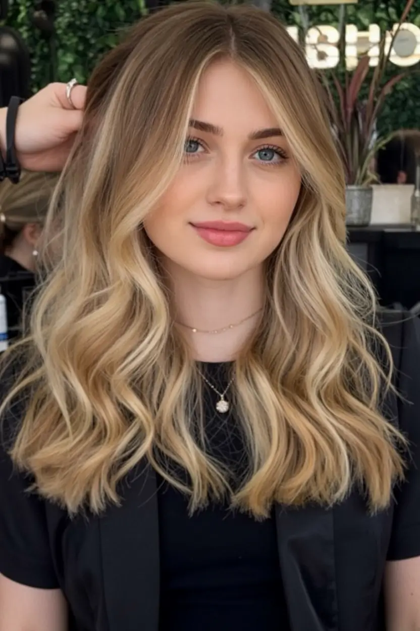 spring to summer season hair color ideas 2026 Face framing golden blonde for modern spring brightness