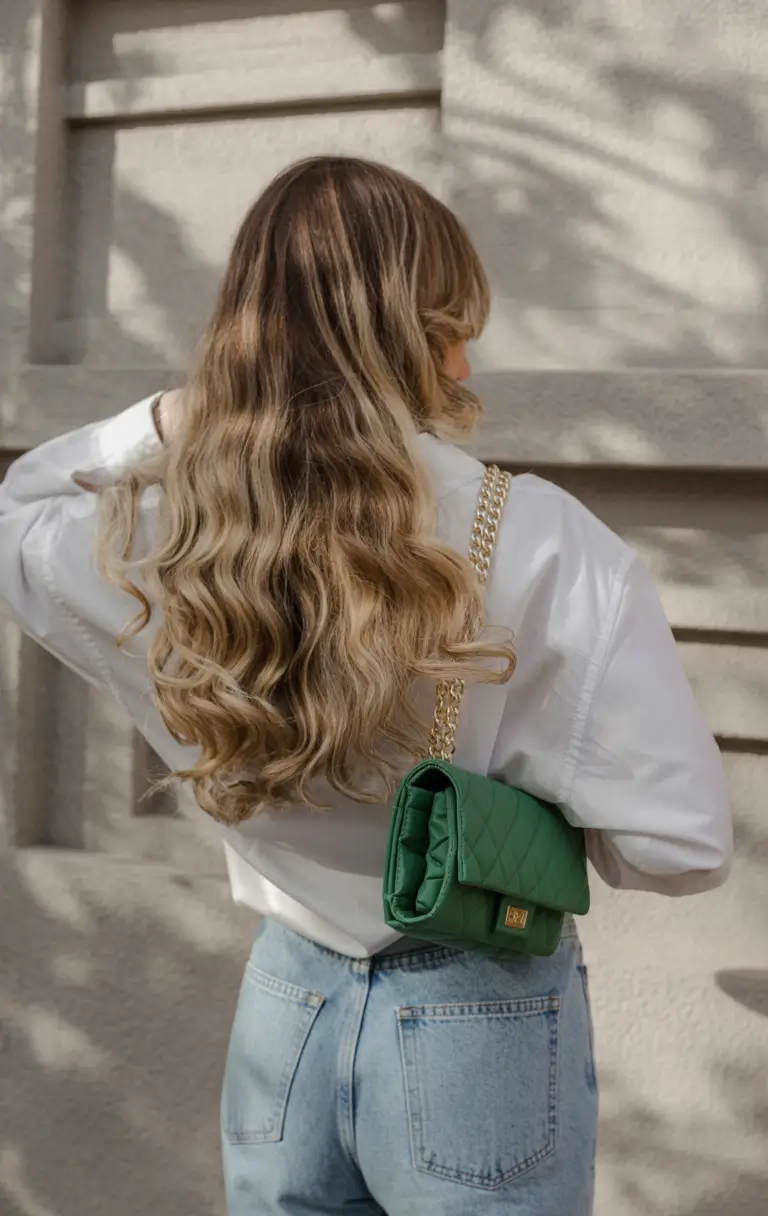 spring to summer season hair color ideas 2026 Sunlit honey balayage for effortless seasonal brightness