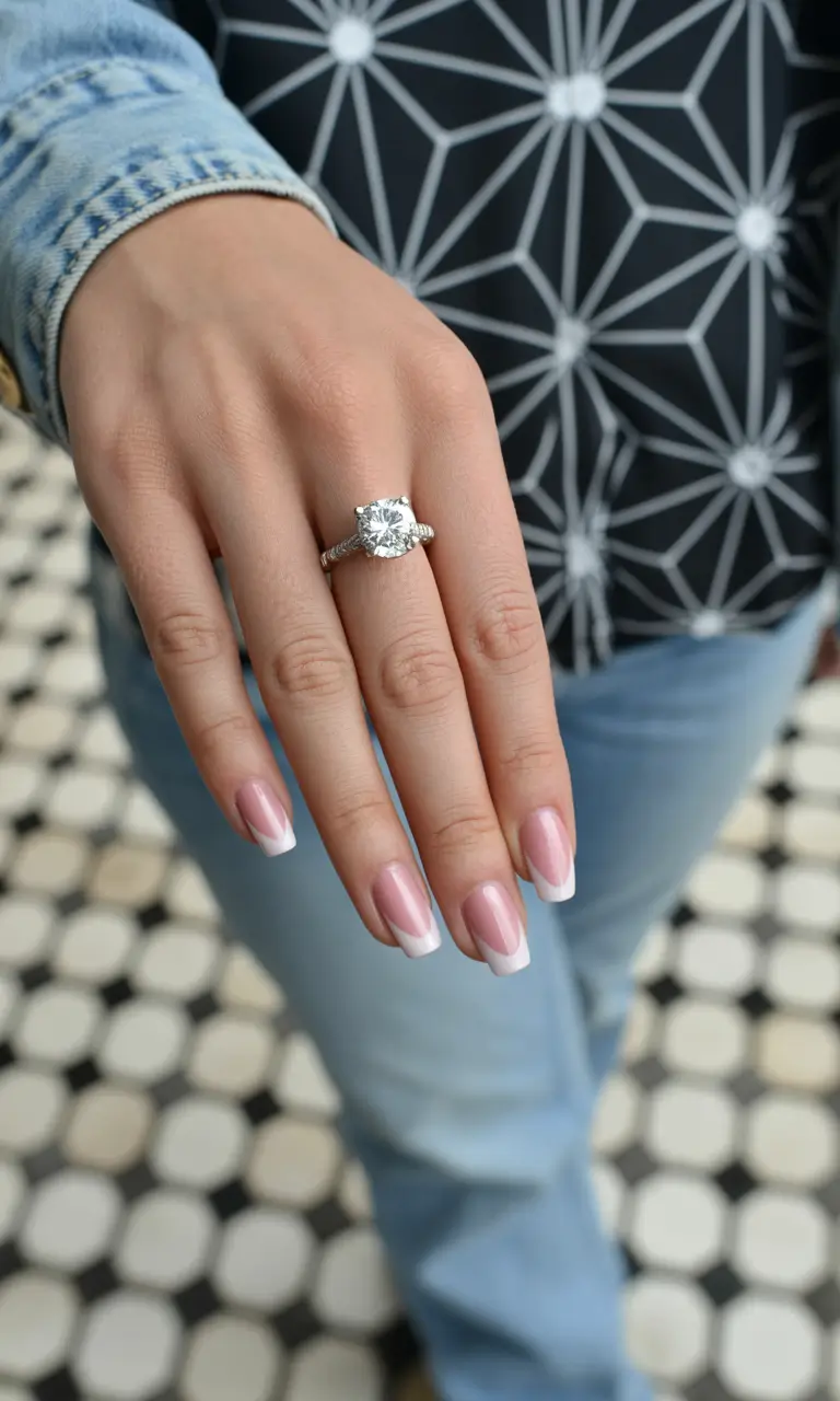 spring to summer season nail art ideas 2026 Timeless Soft French Nails for Effortless Seasonal Style