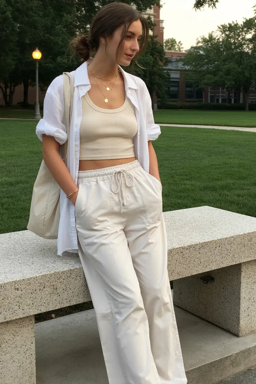 summer capsule wardrobe for women 2026 Easy Neutrals for Slow Summer Days