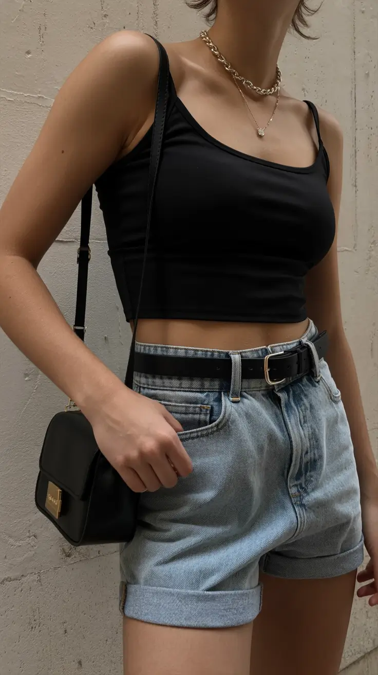 summer capsule wardrobe for women 2026 Minimal Black Basics That Always Look Sharp