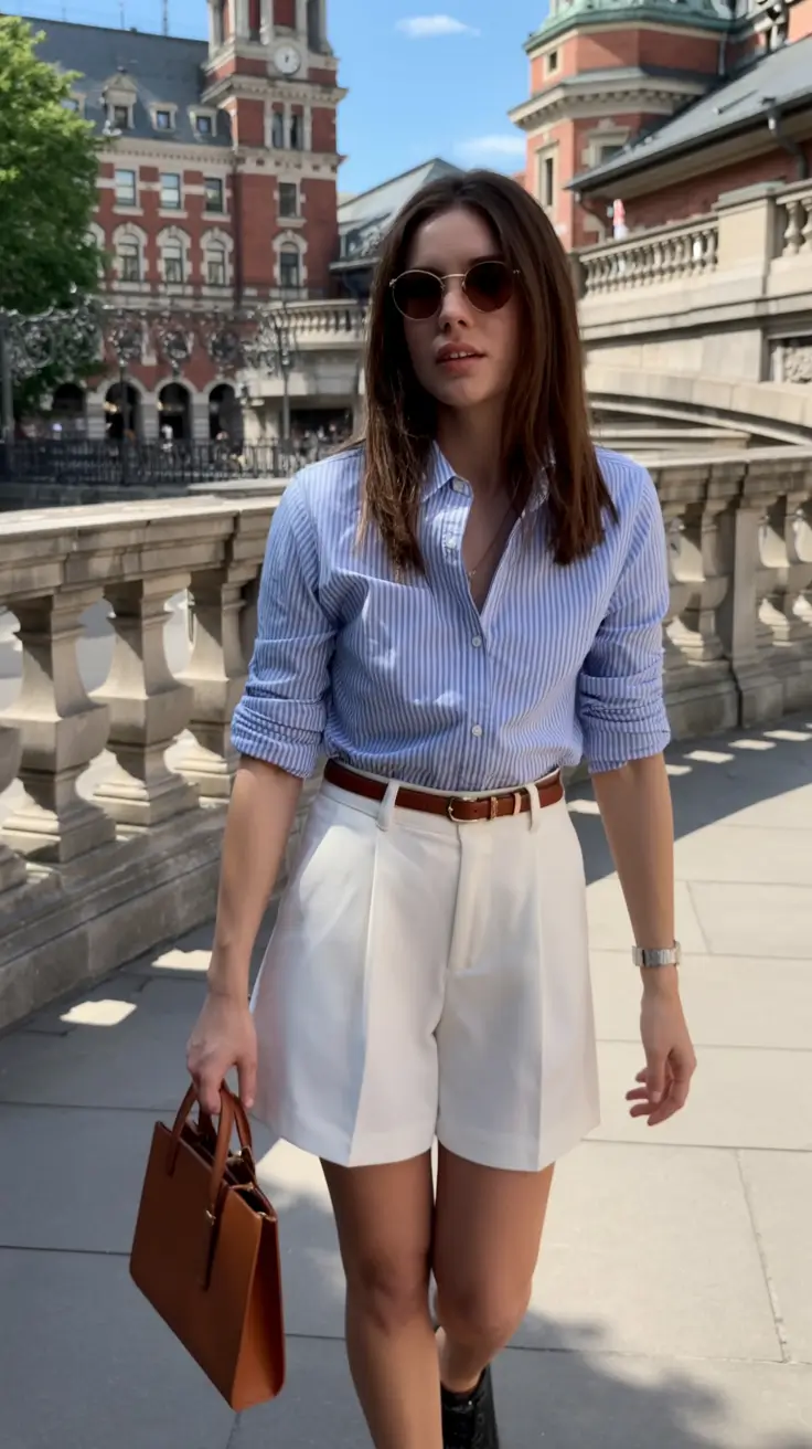 summer capsule wardrobe for women 2026 Polished Light Layers for Summer Office Days