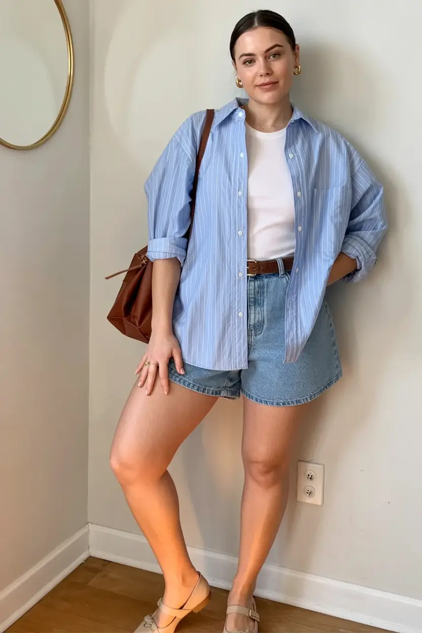 summer capsule wardrobe for women 2026 Relaxed Layers That Make Casual Feel Intentional