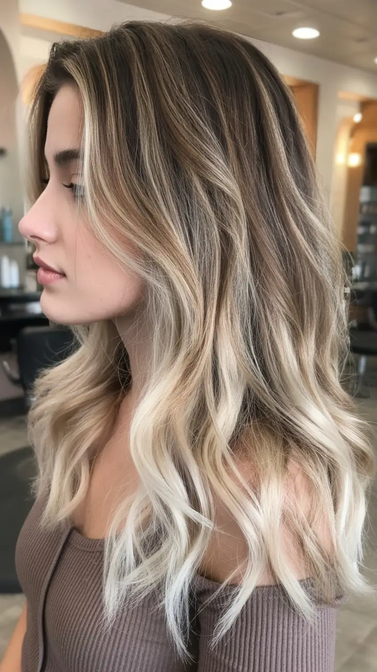 summer hair color for blondes 2026 sun kissed Dimensional balayage blonde with soft dark roots