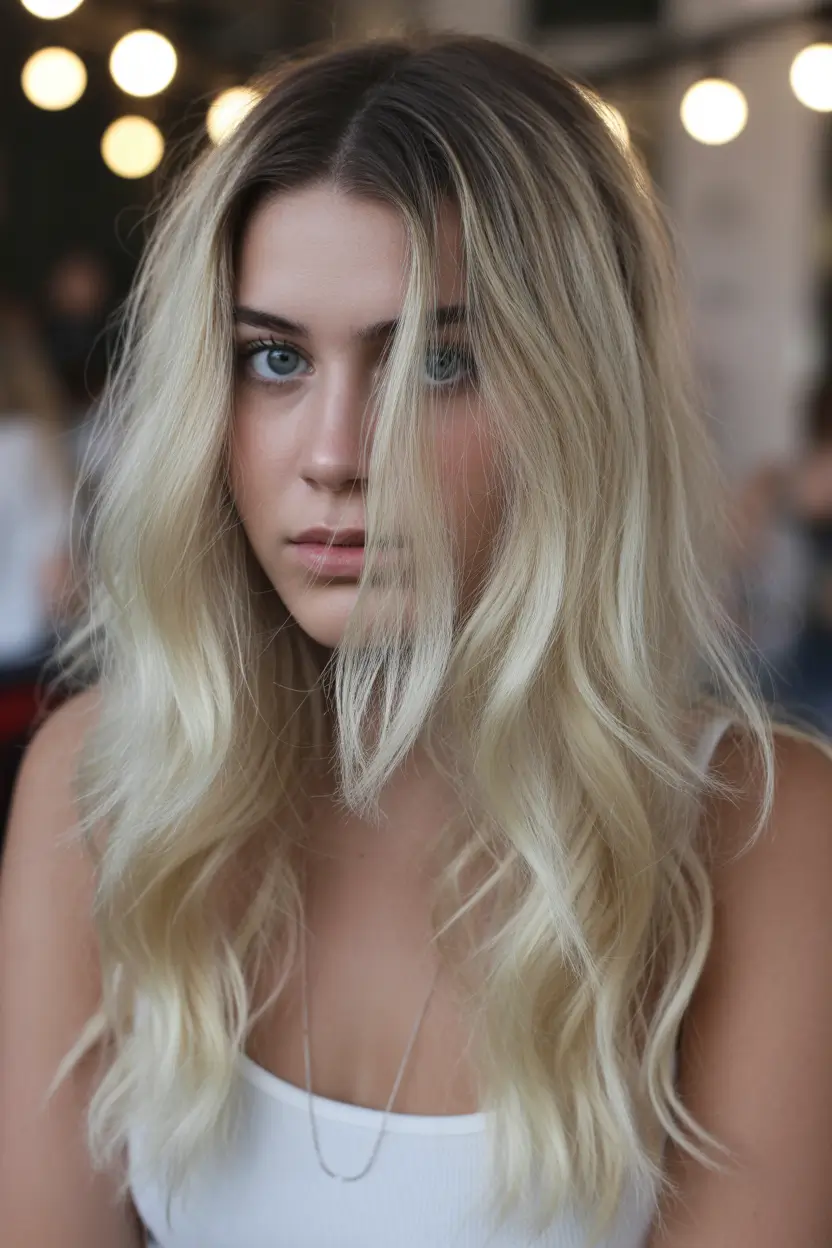 summer hair color for blondes 2026 sun kissed Bright sun kissed blonde waves with effortless volume