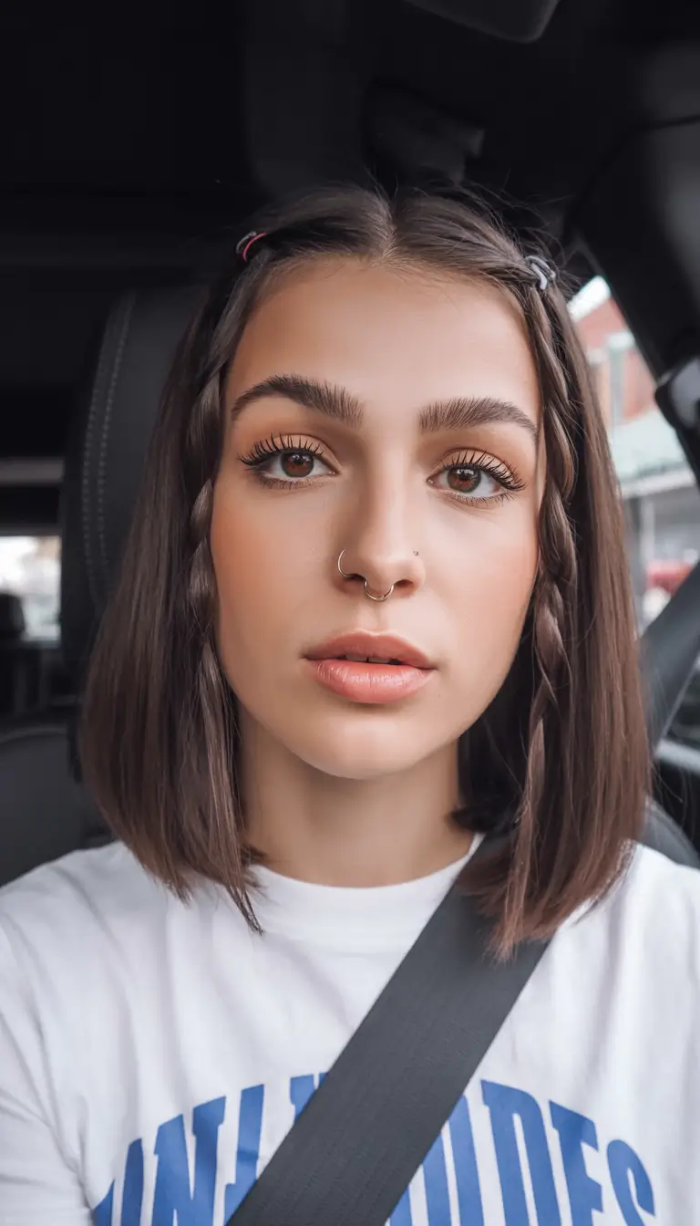 summer heads 2026 Mini braids with playful everyday detail