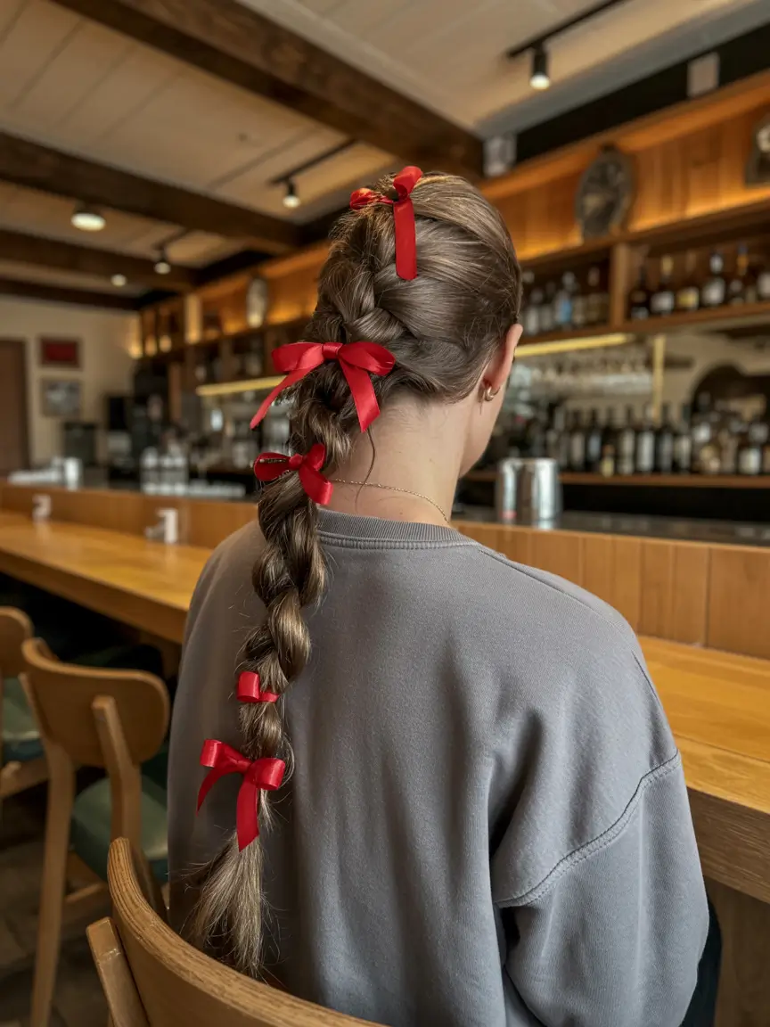 summer heads 2026 Braided details with bold ribbon accents