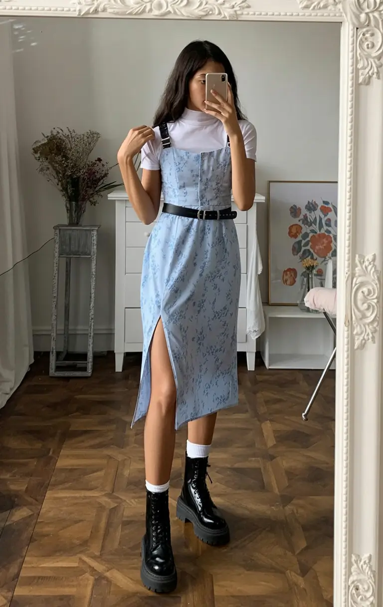 summer outfits for vacation 2026 trendy floral midi dress outfit women