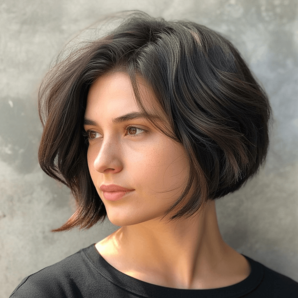 edgy summer short haircuts 2026 Soft sculpted bob with natural movement
