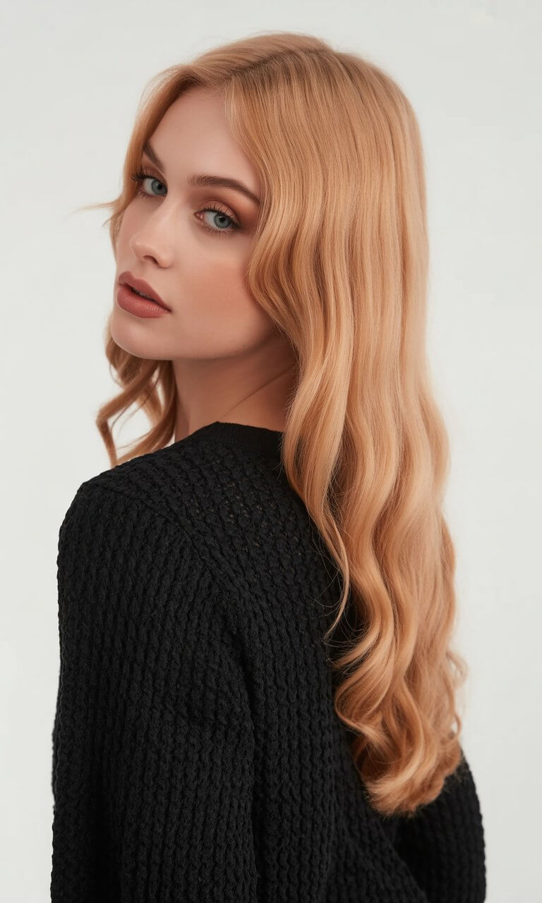 flattering summer haircut for round face 2026 glossy soft waves for a romantic summer mood