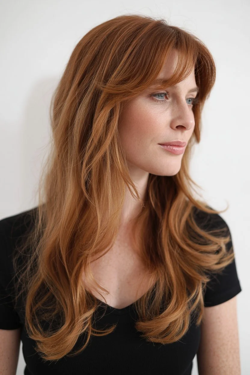 modern summer haircuts for women over 30 2026 soft layered long haircut