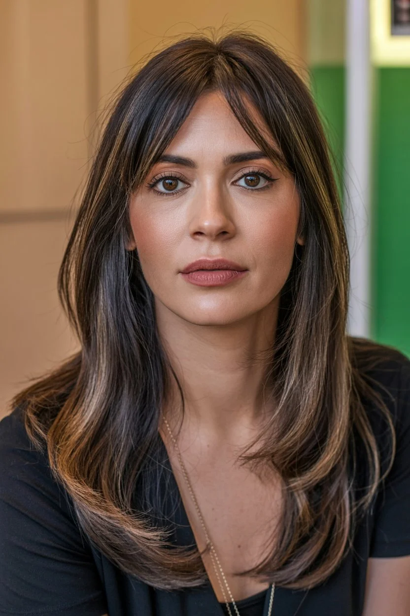 modern summer haircuts for women over 30 2026 medium sleek layered haircut