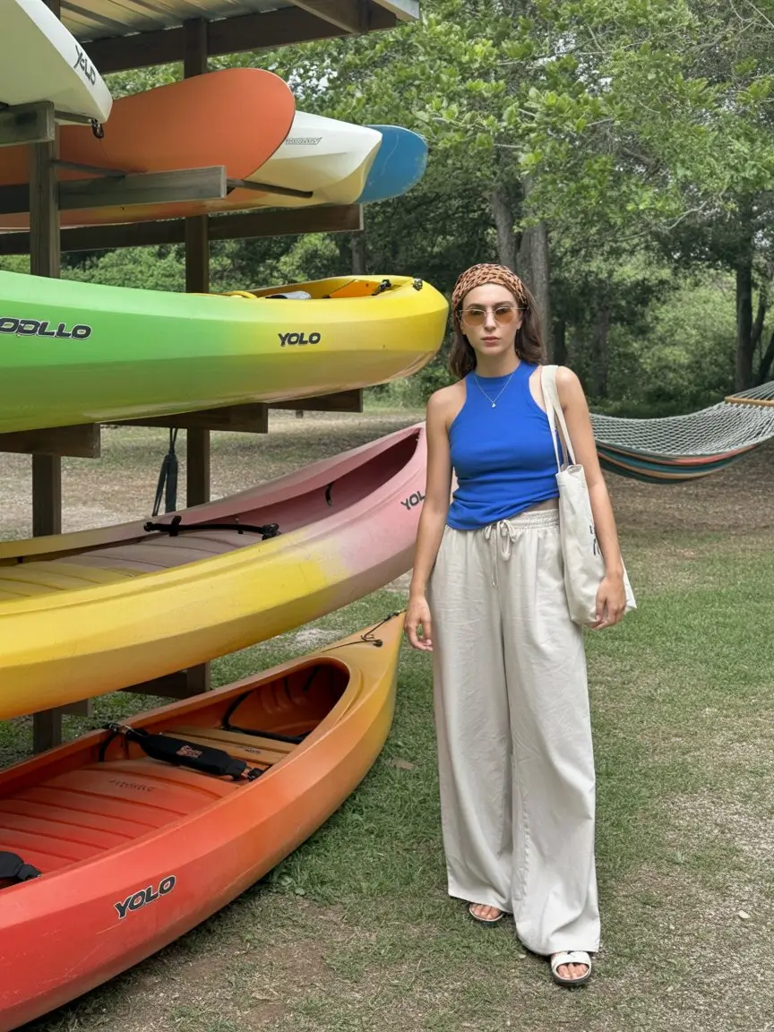 Summer Beach Outfit For Women 2026 Sporty Relaxed Look That Feels Ready for Boating Days