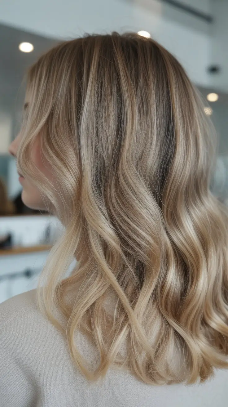 summer blonde hair color for women 2026 soft creamy blonde waves