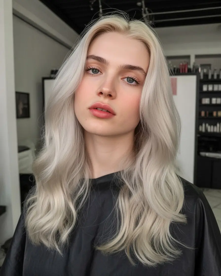 summer blonde hair color for women 2026 cool platinum blonde layers