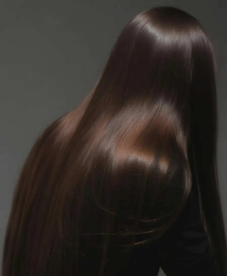 summer brunette hair color for women 2026 Glossy espresso brunette with mirror shine