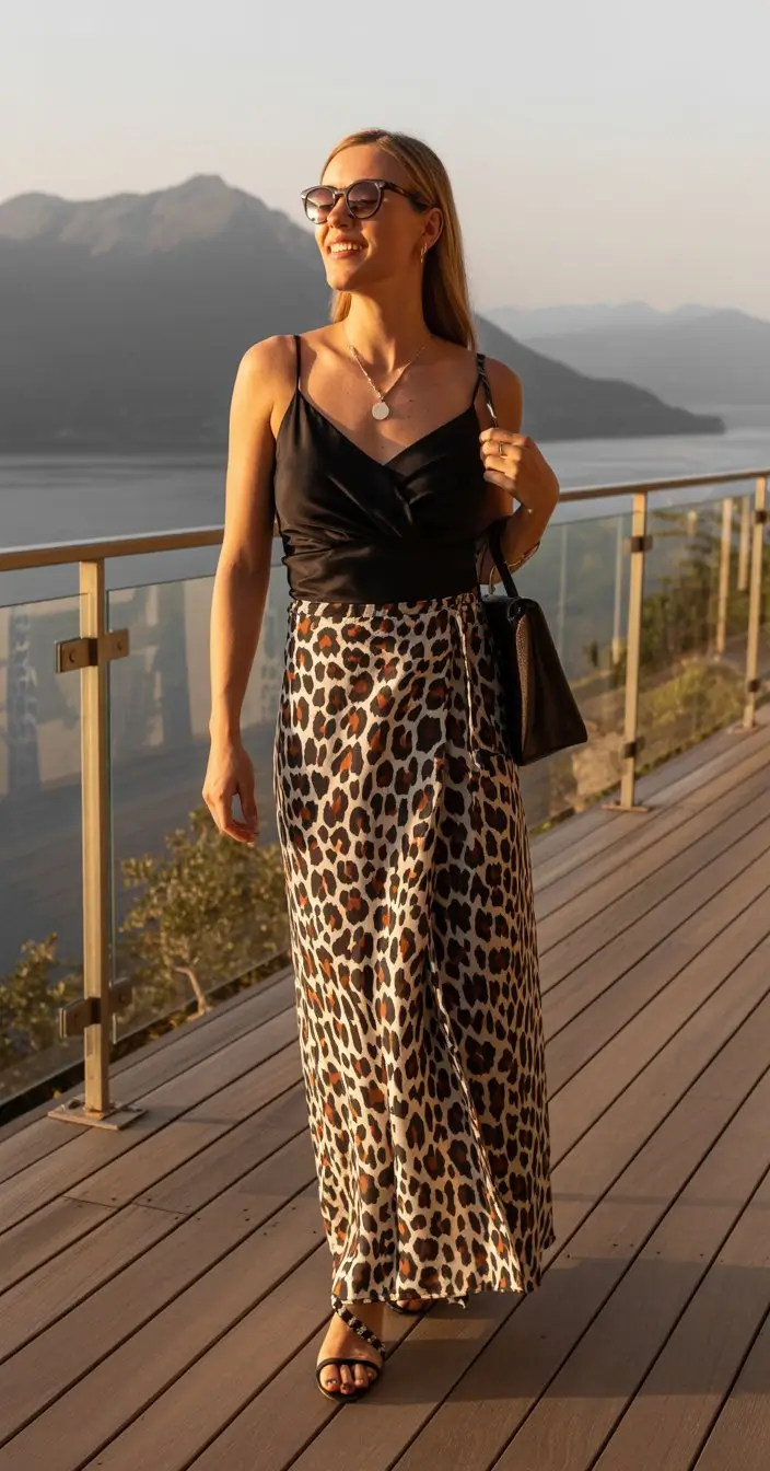summer clothes for women 2026 Wild prints and sunset elegance