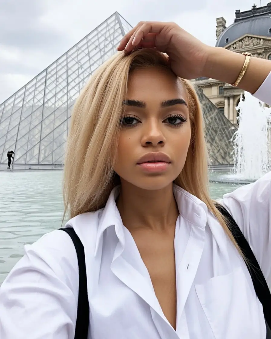 summer hair color for brown skin women 2026 Ultra light blonde with a bold global statement