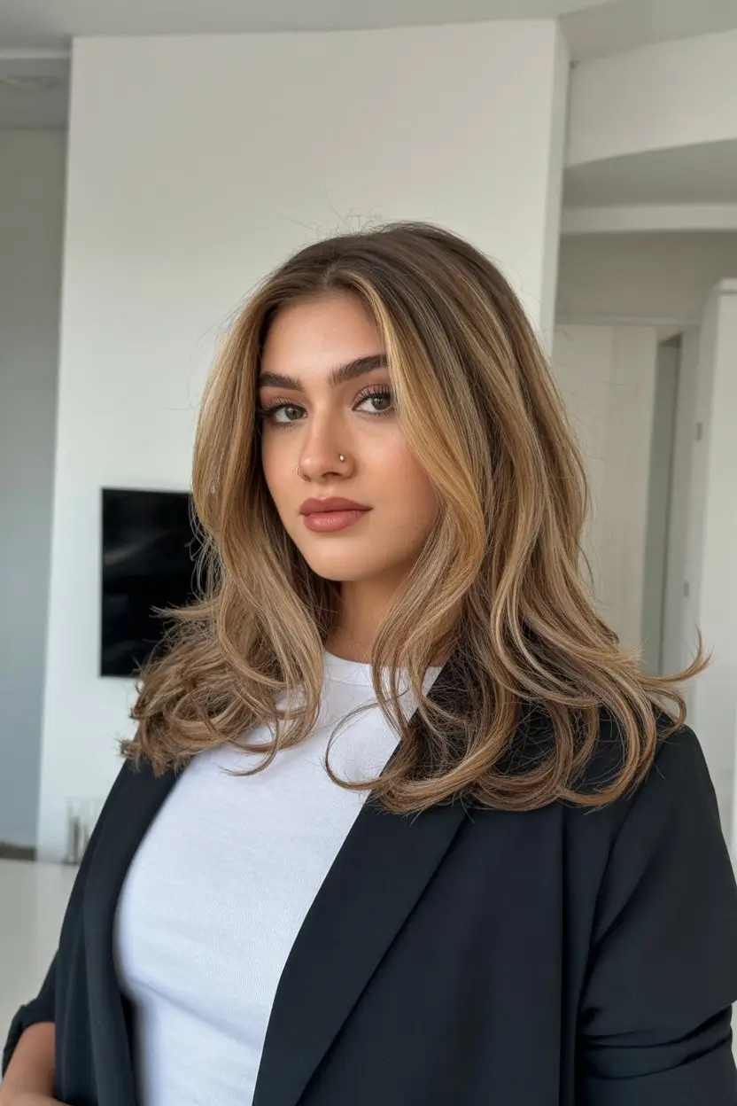 summer hair color for tan skin women 2026 dimensional bronde layers