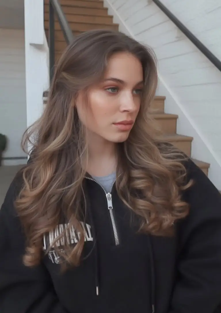 summer hair color for tan skin women 2026 cool mocha waves