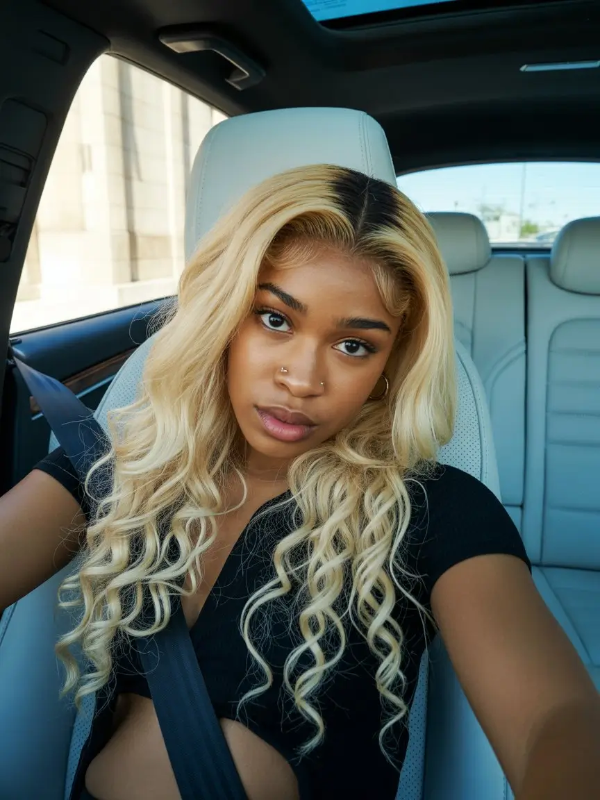 summer hairstyles for black women 2026 Blonde loose waves that catch the light