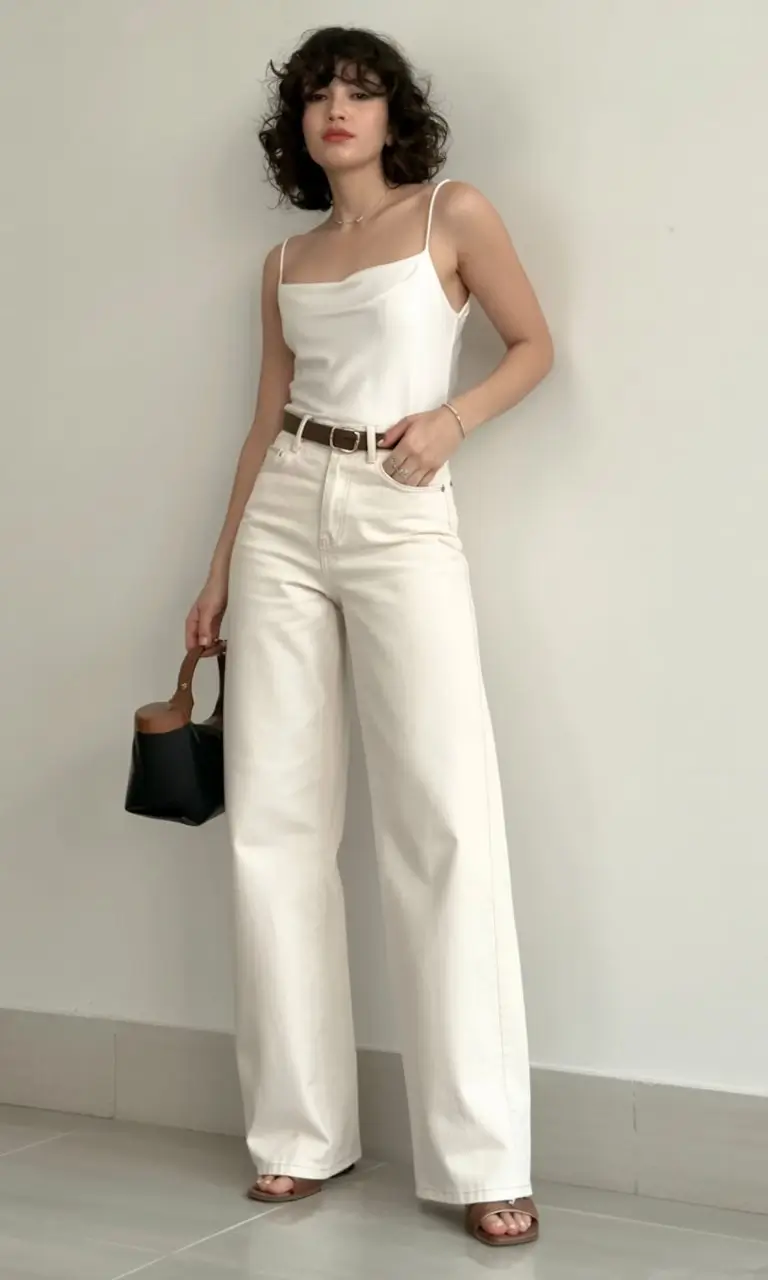 summer old money outfit for women 2026 Soft whites with relaxed sophistication
