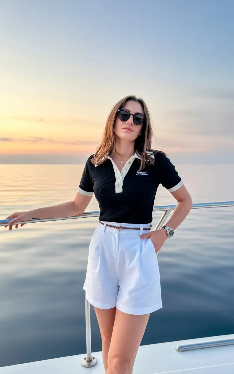 summer old money outfit for women 2026 Nautical minimalism with relaxed summer confidence