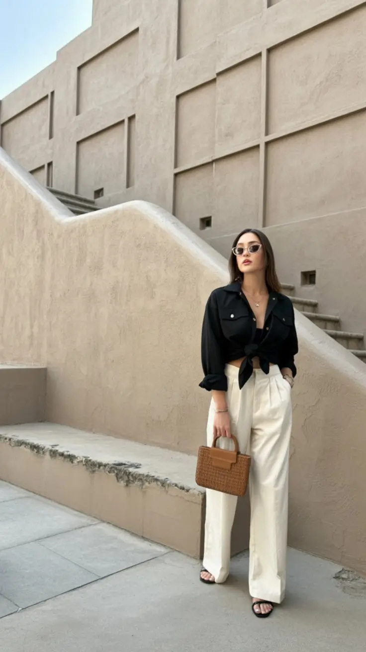 summer outfits for women 2026 Modern Business Casual with a Relaxed Edge