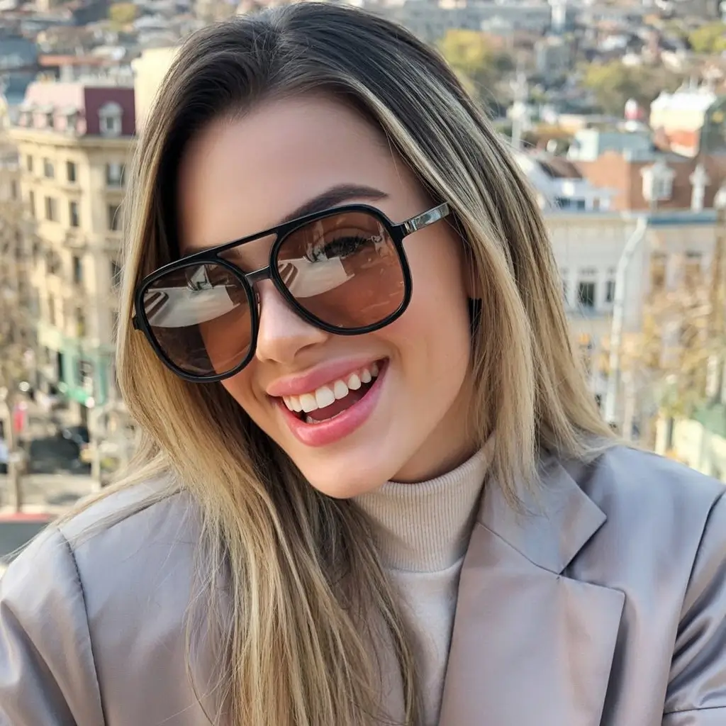 Summer Oversized sunglasses 2026 City Chic Black Frames With Everyday Glam Energy