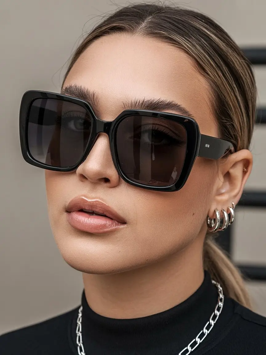 Summer Oversized sunglasses 2026 Bold Square Statement With Clean Contemporary Styling