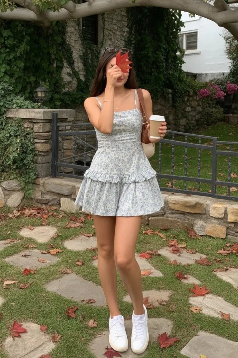 summer sundresses for women 2026 Delicate floral mini with a soft vintage mood