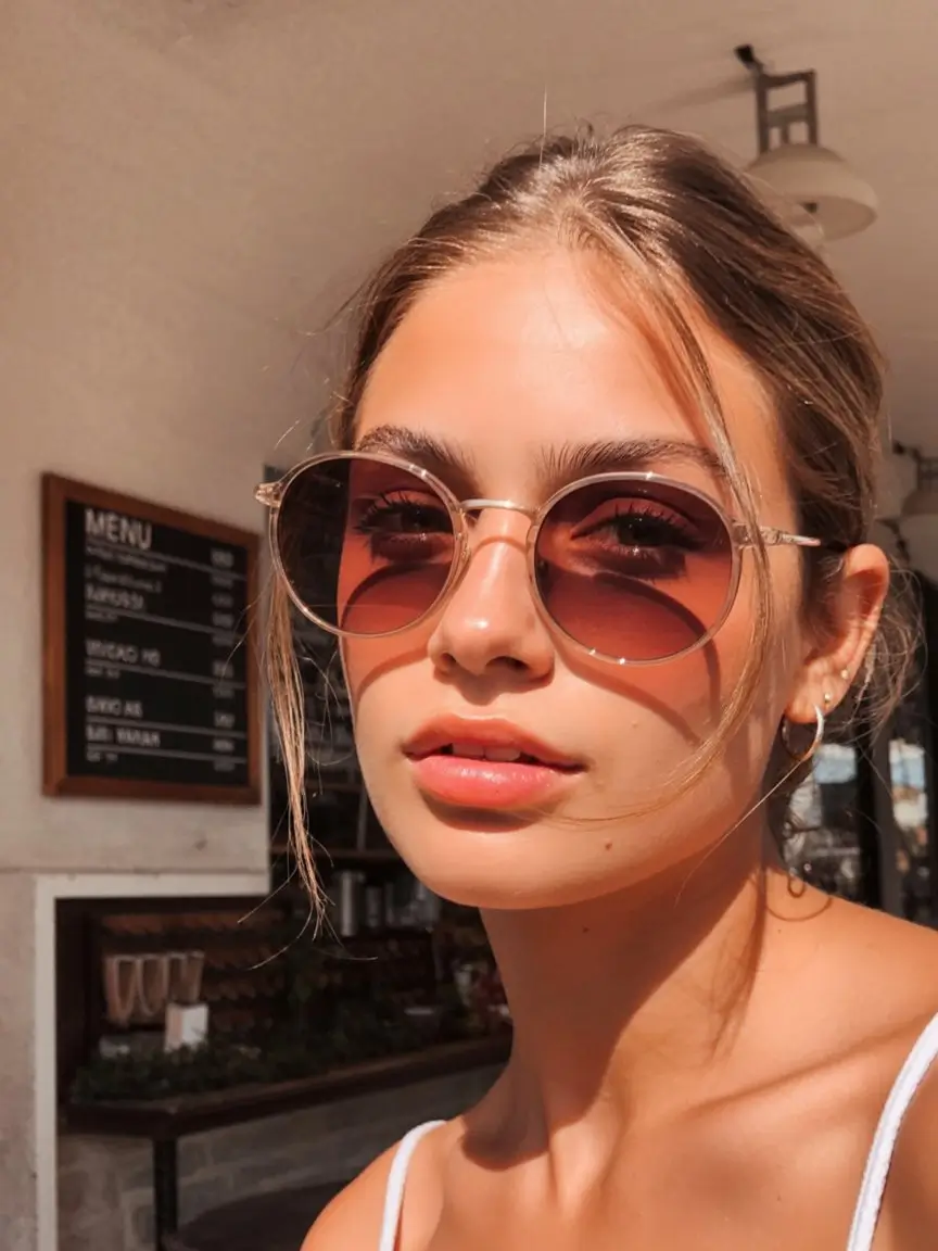 summer sunglasses for women 2026 Lightweight round frames with tinted lenses for sunlit days