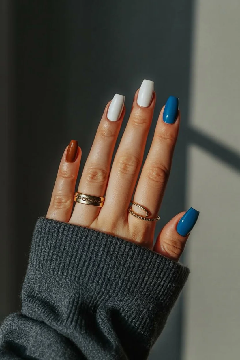 4th of july nails 2026 Quiet Luxury Patriotic Nails With A Minimal Twist