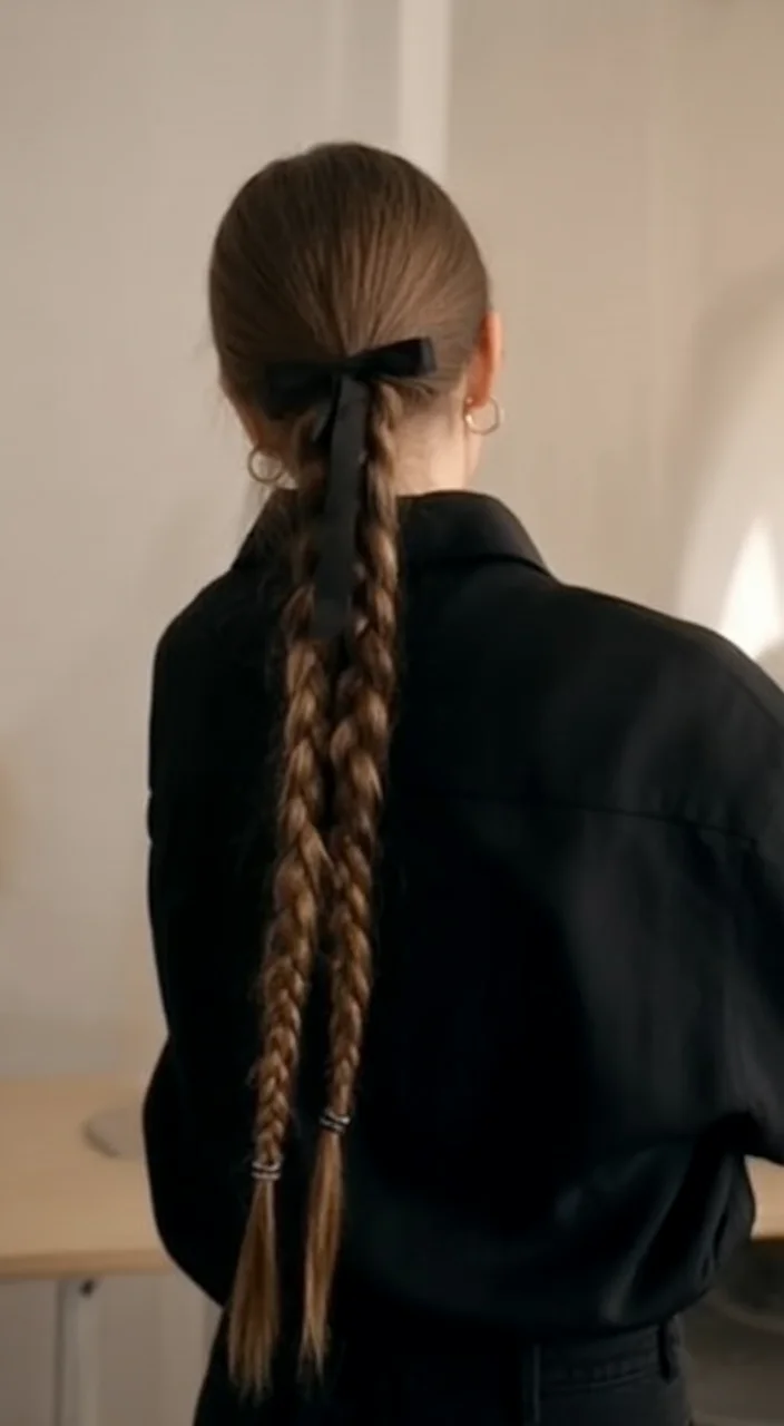 quick summer 5-minute hairstyles 2026 Ribbon Braids That Make Simple Summer Hair Feel Expensive