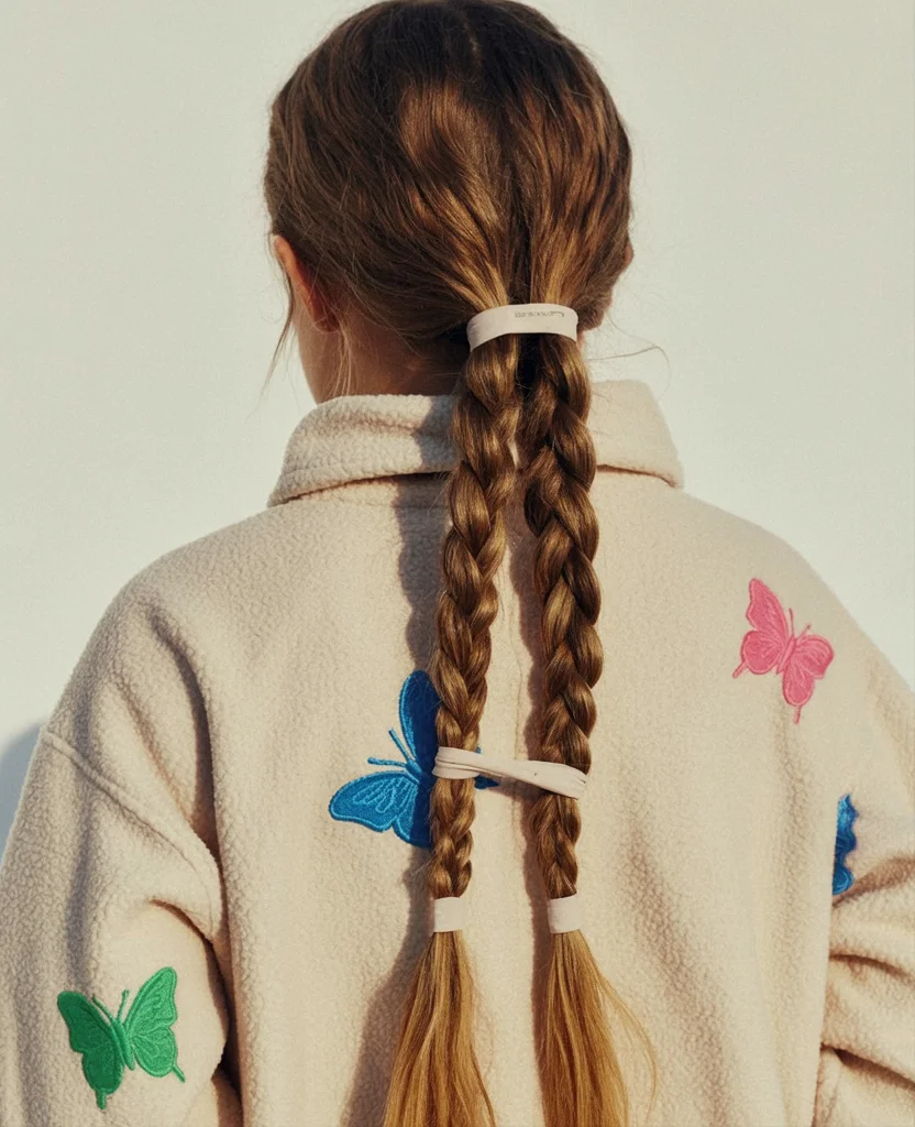 quick summer 5-minute hairstyles 2026 Double Braids That Make Summer Mornings Easier