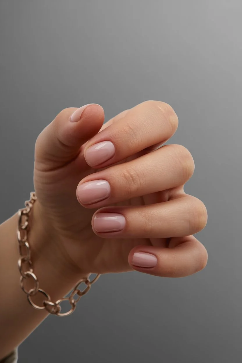 short gel nails summer 2026 Clean Nude Minimalism For Everyday Summer Style