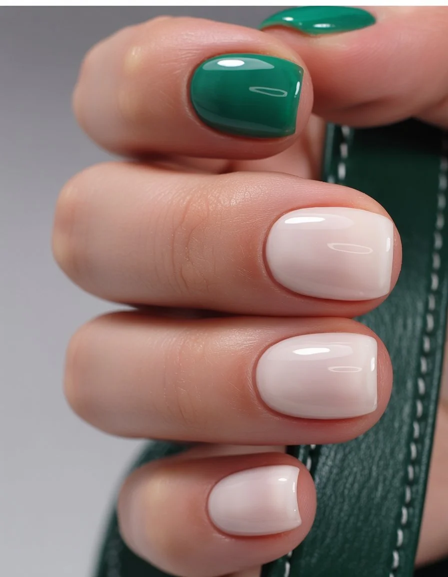 summer nail colours 2026 Milky White Nails With Quiet Luxury Energy