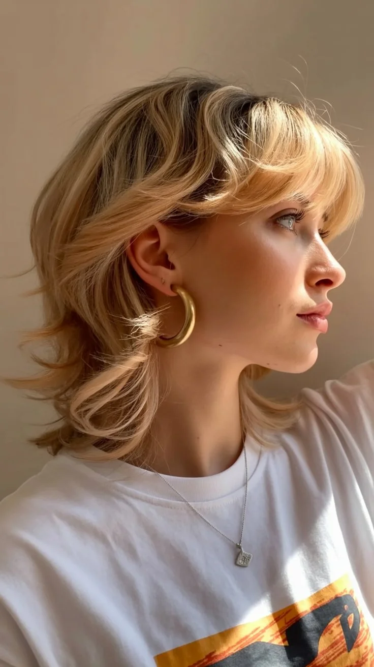 textured summer shag hairstyle 2026 Short feathered shag with modern edge and movement