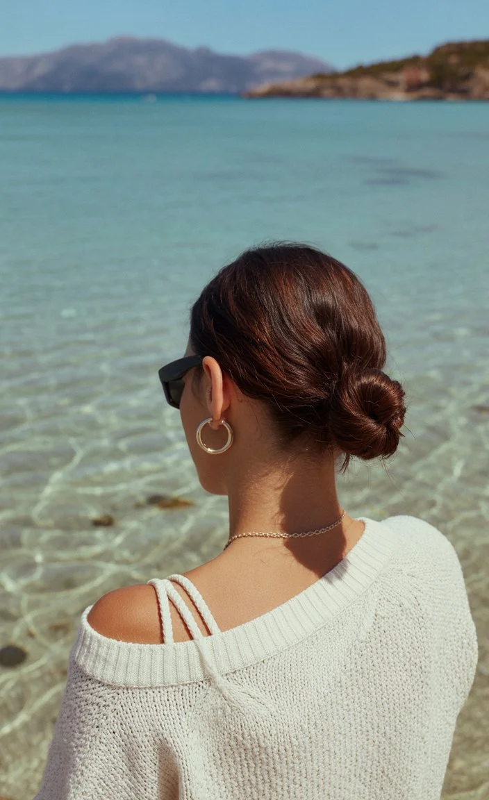 trendy summer hairstyles ideas 2026 sleek low bun