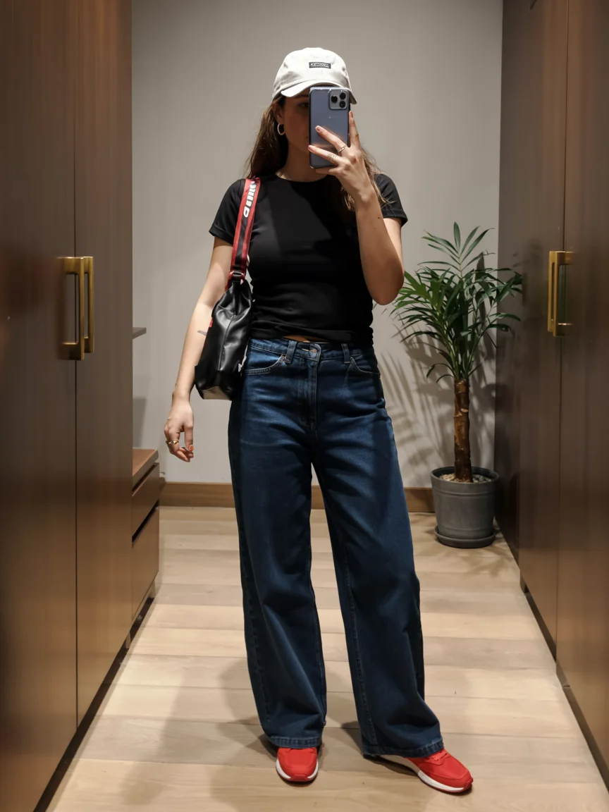 back to school outfits 2026 sporty denim basics that always work