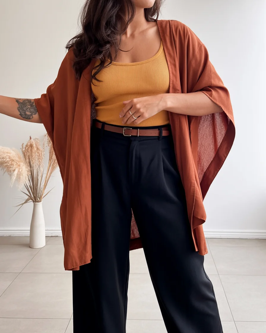 boho chic outfits fall plus size Simple Kimono Layers for Everyday Boho Style